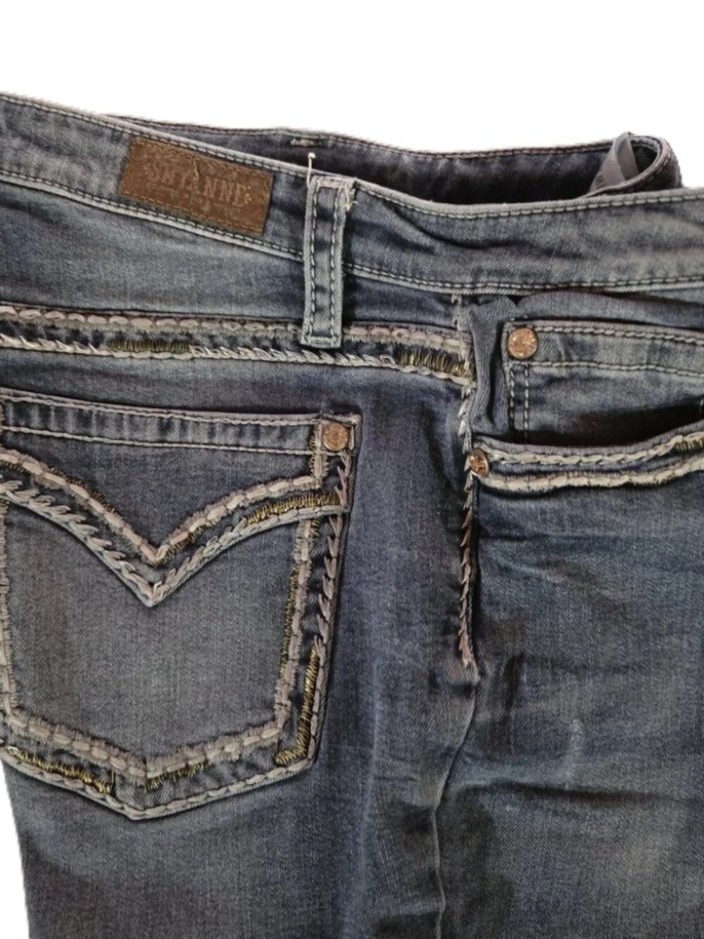 SHYANNE  low rise boot Rhinestone Jeans